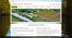 Desktop Screenshot of naabycamping.dk